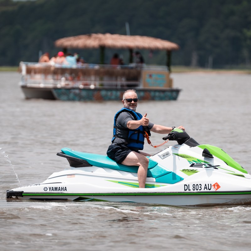 Happy Jetski Rental at Dewey Beach Watersports