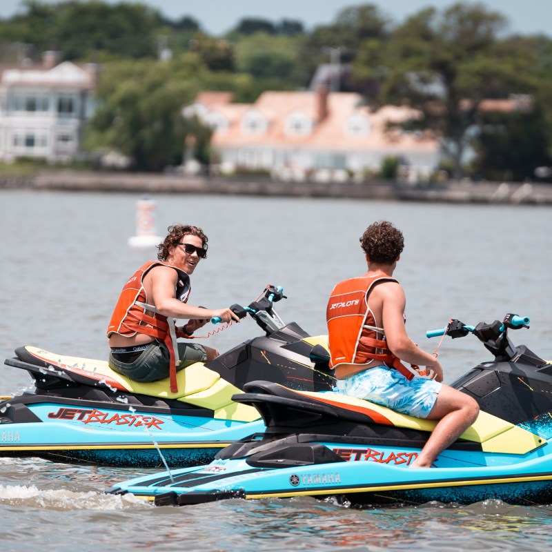 jet ski guides keeping you safe on your jetski rental at dewey beach watersports